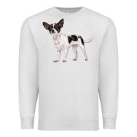 Oatmeal Heather chihuahua Premium Sweatshirt - LillyAllenDesigns