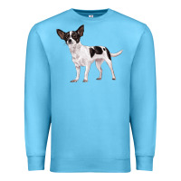 Ocean Blue chihuahua Premium Sweatshirt - LillyAllenDesigns