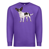 Purple chihuahua Premium Sweatshirt - LillyAllenDesigns