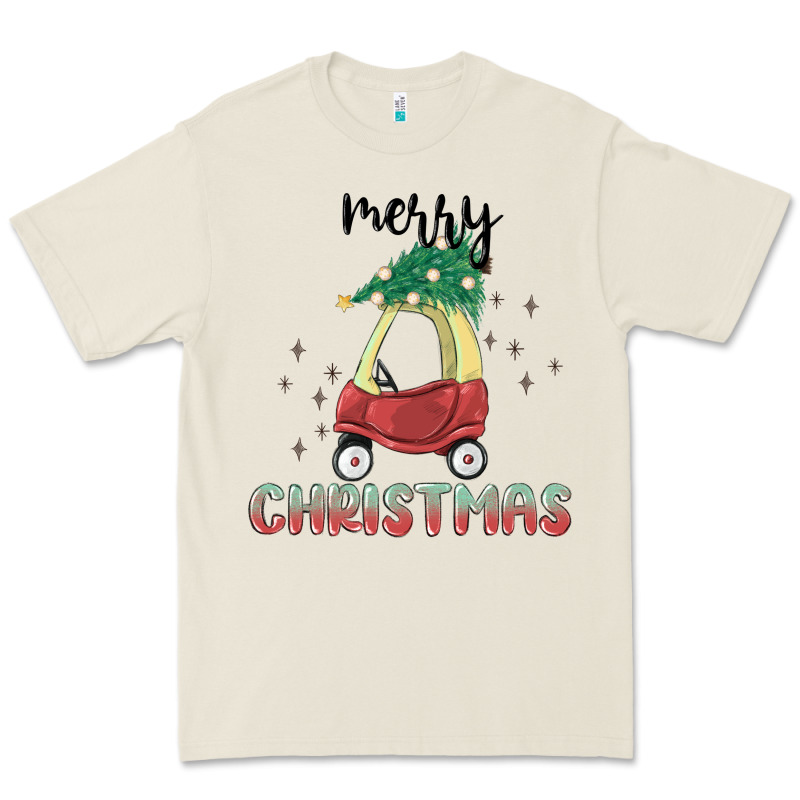 Merry Christmas Kids Car Premium Tee by MaliasSmallBusiness | Teevron