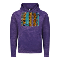 Cloud Purple Aztec Leopard Glitter Brushstrokes Vintage Hoodie - Bettercallsaul