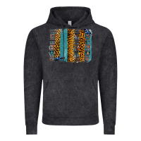Vintage Black Aztec Leopard Glitter Brushstrokes Vintage Hoodie - Bettercallsaul