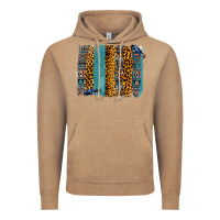 Vintage Coffee Aztec Leopard Glitter Brushstrokes Vintage Hoodie - Bettercallsaul