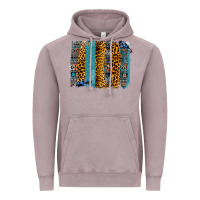 Vintage Zinc Aztec Leopard Glitter Brushstrokes Vintage Hoodie - Bettercallsaul