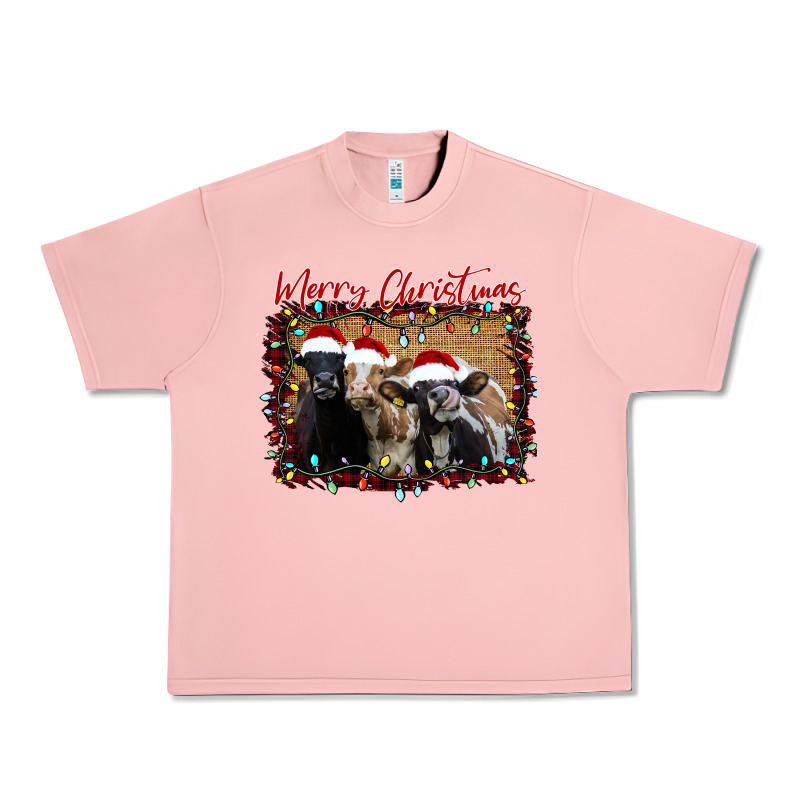 Merry Christmas Cows Urban Heavy Tee by Bettercallsaul | Teevron
