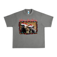 Tornado Merry Christmas Cows Urban Heavy Tee - Bettercallsaul