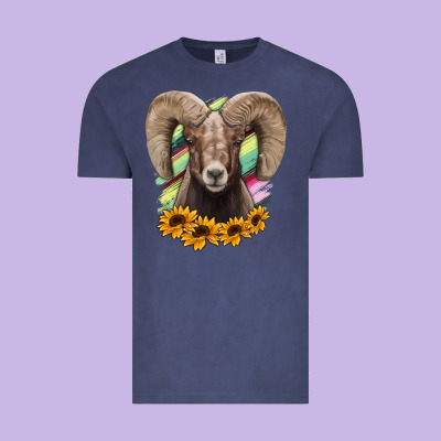 Texas Bighorn Sheep Vintage Tee Designed By Bettercallsaul