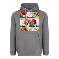 Storm Best Teacher Seamless Pattern Heavyweight Hoodie - BundleAndBundleShop