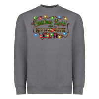 Storm christmas lights are my favorite color Heavyweight Sweatshirt - CowGirlArtShop