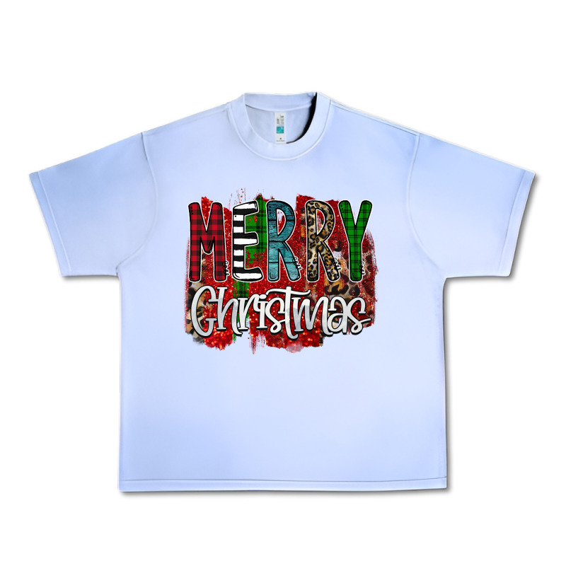 Merry Christmas Buffalo Plaid Leopard Urban Heavy Tee by Bettercallsaul | Teevron
