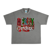 Tornado Merry Christmas Buffalo Plaid Leopard Urban Heavy Tee - Bettercallsaul
