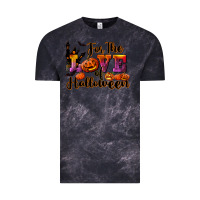 Cloud Black For The Love Of Halloween Vintage Tee - RanaPortraitStore