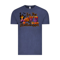 Vintage Denim For The Love Of Halloween Vintage Tee - RanaPortraitStore