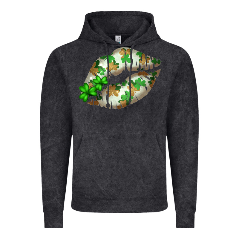 St. Patricks Day White Lips Vintage Hoodie by Bettercallsaul | Teevron