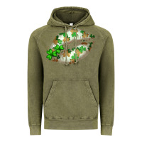 Vintage Olive St. Patricks Day White Lips Vintage Hoodie - Bettercallsaul