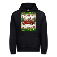 Black christmas gnomes truck Urban Hoodie - Artiststas