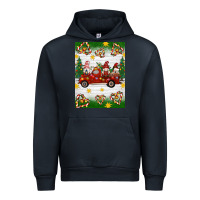 Navy christmas gnomes truck Urban Hoodie - Artiststas