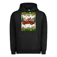 Pigment Black christmas gnomes truck Urban Hoodie - Artiststas