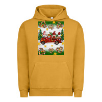 Pigment Peanut Butter christmas gnomes truck Urban Hoodie - Artiststas