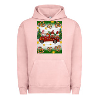 Pigment Salmon christmas gnomes truck Urban Hoodie - Artiststas