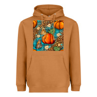 Meerkat pumpkin and butterfly seamless pattern Heavyweight Hoodie - BundleAndBundleShop