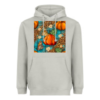 Moon Dust pumpkin and butterfly seamless pattern Heavyweight Hoodie - BundleAndBundleShop