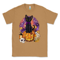 Toasted Coconut halloween black cat pumpkin Classic Tee - BarkalooDesign