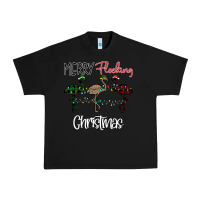 Black Merry Flocking Christmas Urban Heavy Tee - Bettercallsaul
