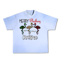 Grape Ice Merry Flocking Christmas Urban Heavy Tee - Bettercallsaul