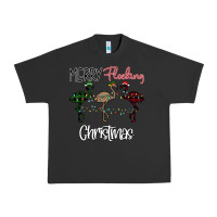 Pigment Black Merry Flocking Christmas Urban Heavy Tee - Bettercallsaul