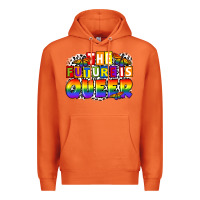 Carrot the future is queer Premium Hoodie - FaDigitalArtStudio