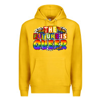 Lemon the future is queer Premium Hoodie - FaDigitalArtStudio