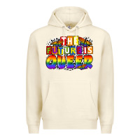 Sandshell the future is queer Premium Hoodie - FaDigitalArtStudio