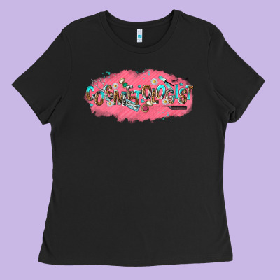 Cosmetologist Ladies Tee Designed By Nancycooperartshop