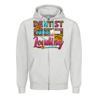 Dentist Loading With Coffee Mug Zipper Hoodie | Teevron