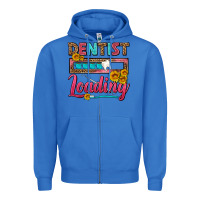 True Royal Dentist Loading With Coffee Mug Zipper Hoodie - FaDigitalArtStudio