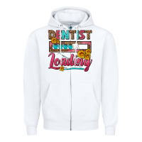 White Dentist Loading With Coffee Mug Zipper Hoodie - FaDigitalArtStudio