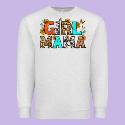 Girl Mama Premium Sweatshirt Designed By Lillyallendesigns