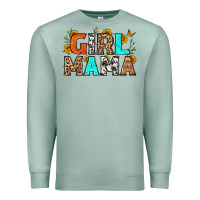 Seafoam girl mama Premium Sweatshirt - LillyAllenDesigns
