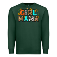 Sports Green girl mama Premium Sweatshirt - LillyAllenDesigns