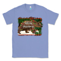 Colony Blue merry christmas bear Classic Tee - BarkalooDesign