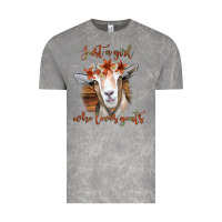 Cloud Rock Just a Girl Who Loves Goat Vintage Tee - Bettercallsaul