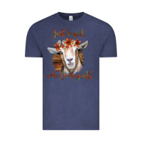 Vintage Denim Just a Girl Who Loves Goat Vintage Tee - Bettercallsaul