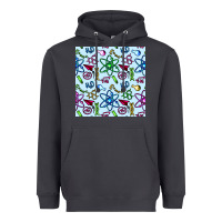 Science Teacher Seamless Pattern Heavyweight Hoodie | Teevron