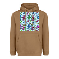 Toasted Coconut Science Teacher Seamless Pattern Heavyweight Hoodie - BundleAndBundleShop