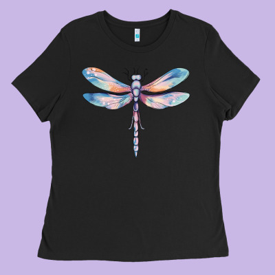 Dragonfly Ladies Tee Designed By Maliassmallbusiness