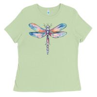 Matcha dragonfly Ladies Tee - MaliasSmallBusiness