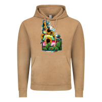 Vintage Camel Idaho Map Sunflower Cactus Serape Vintage Hoodie - RanaPortraitStore
