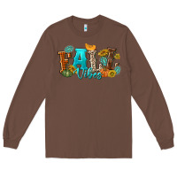 Chestnut Fall Vibes Long Sleeve Tee - texasbilliewilder