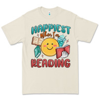 Bone happiest when i'm reading Premium Tee - MaliasSmallBusiness